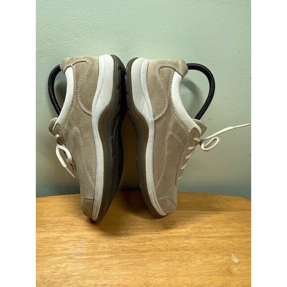 Cabela's Womens Sz 8M Shoes Beige Suede Hiking Trail Casual Sneakers 82-4219 - Picture 11 of 12
